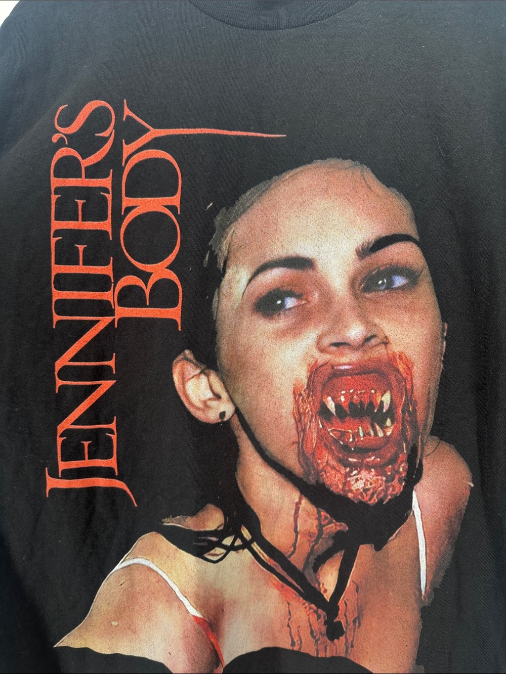 Gildan Black Women's 'Jennifer's Body' Horror Graphic Tee - Size XL